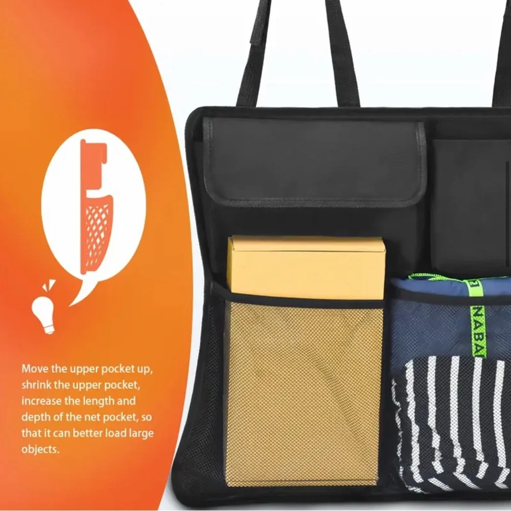 NEW Large Capacity Collapsible Backseat Trunk Organizer - Picture 6 of 7